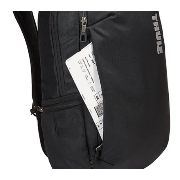 RUCSAC THULE notebook 15.6&quot;, nylon, 1 compartiment, buzunar interior tableta, 2 buzunare frontale, 2 buzunare laterale, 23 litri, black, &quot; Subterra 23L&quot; &quot;TSLB315 Black&quot; / &quot;3204052&quot;