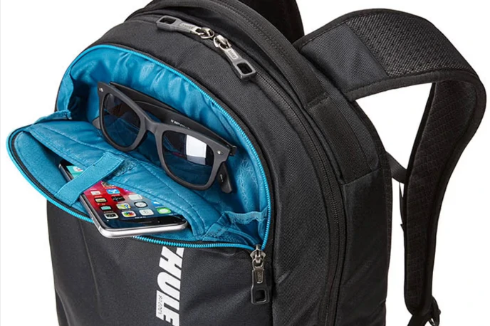 RUCSAC THULE notebook 15.6", nylon, 1 compartiment, buzunar interior tableta, 2 buzunare frontale, 2 buzunare laterale, 23 litri, black, " Subterra 23L" "TSLB315 Black" / "3204052" thumb
