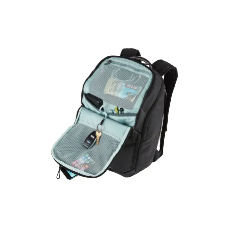 RUCSAC THULE, pt. notebook de max. 15.6 inch, 1 compartiment, buzunar frontal | buzunar lateral | buzunar dorsal, waterproof, nylon, negru, &quot;TCHB-115 BLACK&quot; / 3204292