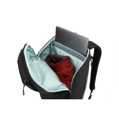RUCSAC THULE, pt. notebook de max. 15.6 inch, 1 compartiment, buzunar frontal | buzunar lateral | buzunar dorsal, waterproof, nylon, negru, &quot;TCHB-115 BLACK&quot; / 3204292