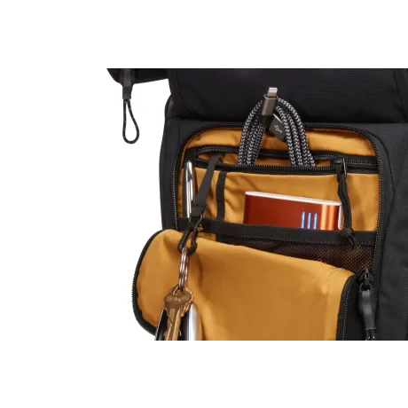 RUCSAC THULE, pt. notebook de max. 15.6 inch, 2 compartiment, buzunar frontal | buzunar lateral x 2 | buzunar dorsal, waterproof, nylon, negru, &quot;PARABP-2116 BLACK&quot; / 3204213
