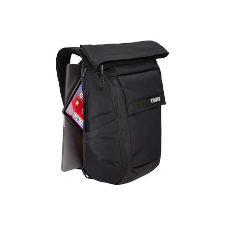 RUCSAC THULE, pt. notebook de max. 15.6 inch, 2 compartiment, buzunar frontal | buzunar lateral x 2 | buzunar dorsal, waterproof, nylon, negru, &quot;PARABP-2116 BLACK&quot; / 3204213