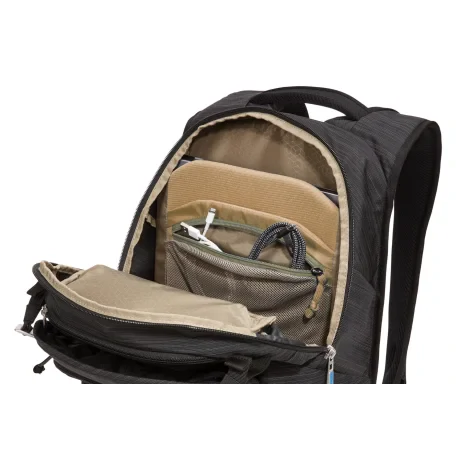 RUCSAC THULE, pt. notebook de max. 15.6 inch, 2 compartimente, buzunar frontal x 2 | buzunar lateral x 2, waterproof, nylon, negru, &quot;CONBP-116 BLACK&quot; / 3204167