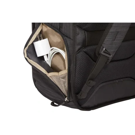 RUCSAC THULE, pt. notebook de max. 15.6 inch, 3 compartimente, buzunar frontal x 2 | buzunar lateral x 2, waterproof, nylon, negru, &quot;CONBP-216 BLACK&quot; / 3204169