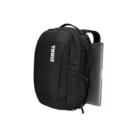 RUCSAC THULE Subterra, 30 l, pt. notebook de max. 15.6 inch, 2 compartimente, buzunar frontal x 2 | buzunar lateral x 2, waterproof, nylon, negru, &quot;TSLB317 BLACK&quot; / 3204053
