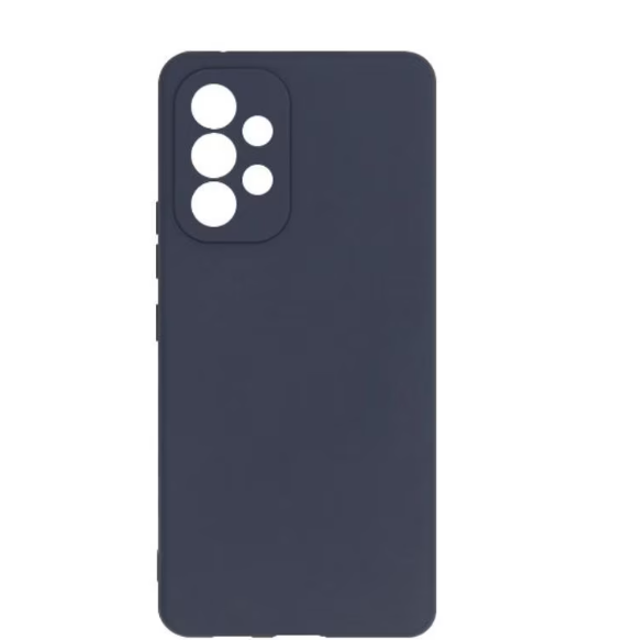 Husa Cover Silicon Slim Mat pentru Samsung Galaxy A53 5G Albastru thumb