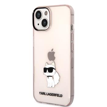 Husa Karl Lagerfeld IML Choupette NFT pentru iPhone 14 Plus Pink thumb