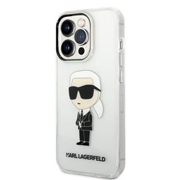 Husa  Karl Lagerfeld IML Ikonik NFT pentru iPhone 14 Pro Transparent thumb