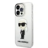Husa  Karl Lagerfeld IML Ikonik NFT pentru iPhone 14 Pro Transparent