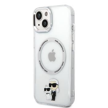 Husa Karl Lagerfeld MagSafe pentru iPhone 14 Plus Transparent thumb