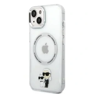 Husa Karl Lagerfeld MagSafe pentru iPhone 14 Plus Transparent