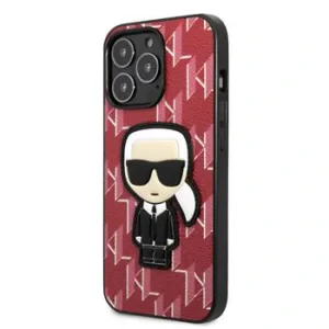 Husa Karl Lagerfeld Monogramryt iPhone 13 Pro Red