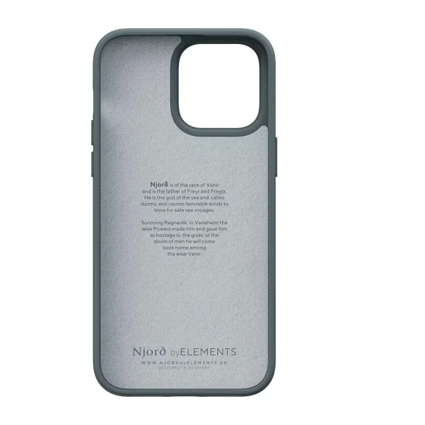 Husa Cover Njord Tonal pentru iPhone 14 Pro Gri