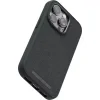 Husa Cover Njord Suede Comfort pentru iPhone 14 Pro Max Negru