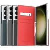Husa Book Araree Mustang Handmade pentru Samsung Galaxy S23 Ultra Red