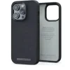 Husa Cover Njord Suede Comfort pentru iPhone 14 Pro Max Negru