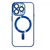 Husa Cover Beauty Lens Frame Magsafe pentru iPhone 13 Pro Albastru