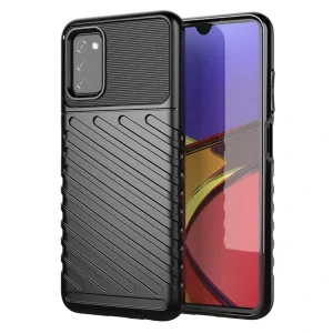 Husa Cover Silicon Thunder pentru Samsung Galaxy A03s Negru