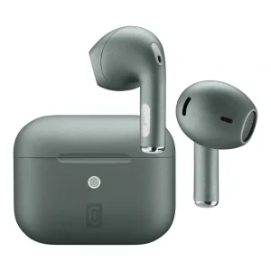 Casti Bluetooth Cellularline TWS ENC Crystal BTCRYSTALTWSG Verde
