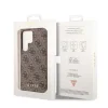 Husa Guess 4G Charms pentru Samsung Galaxy S23 Ultra Brown