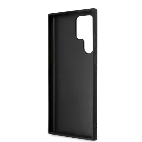 Husa Guess PU 4G Metal Logo pentru Samsung Galaxy S23 Ultra Grey