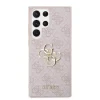 Husa Guess PU 4G Metal Logo pentru Samsung Galaxy S23 Ultra Pink