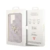 Husa Guess PU 4G Metal Logo pentru Samsung Galaxy S23 Ultra Pink