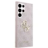 Husa Guess PU 4G Metal Logo pentru Samsung Galaxy S23 Ultra Pink