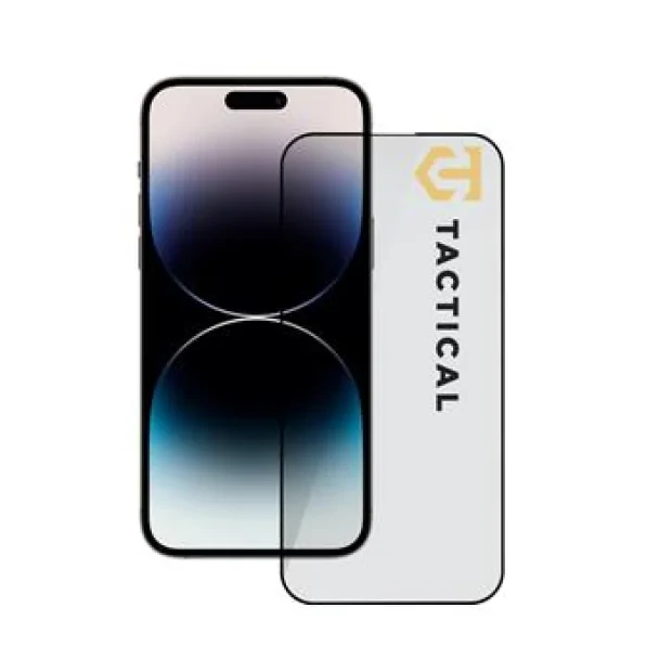 Folie de protectie Tactical Shield 5D pentru iPhone 14 Pro Max Negru