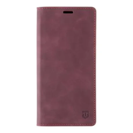 Husa Book Tactical Xproof pentru Xiaomi Redmi 10C Visiniu