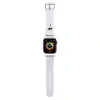 Curea Karl Lagerfeld Karl Head NFT pentru Apple Watch 38/40 Alb