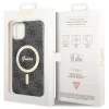 Husa Guess 4G IML MagSafe pentru iPhone 11 Black
