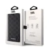 Husa Karl Lagerfeld  Saffiano Monogram Book  pentru iPhone 12/12 Pro Negru