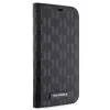 Husa Karl Lagerfeld  Saffiano Monogram Book  pentru iPhone 12/12 Pro Negru