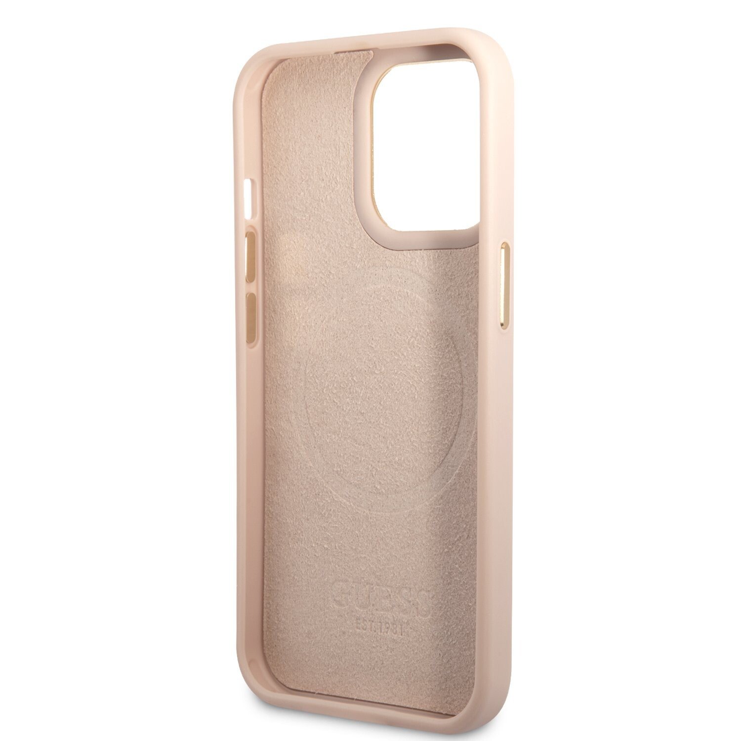 Husa Guess PU 4G MagSafe pentru iPhone 14 Pro Pink thumb