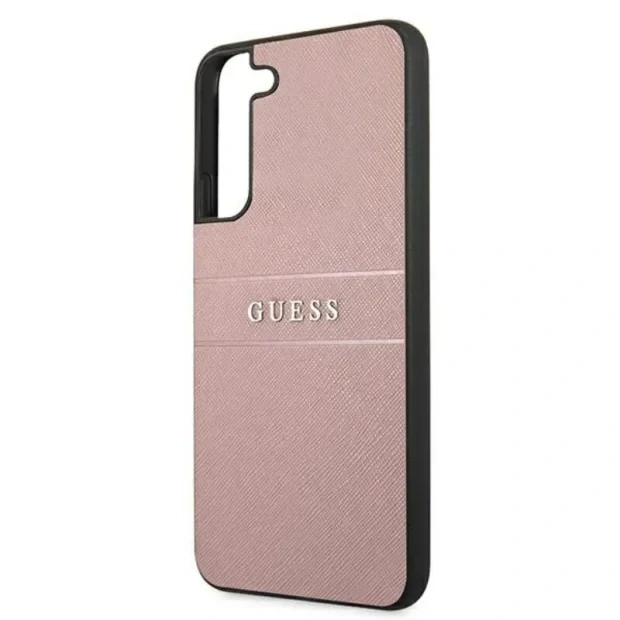 Husa  Guess PU Leather Saffiano pentru Samsung Galaxy S22+ Pink