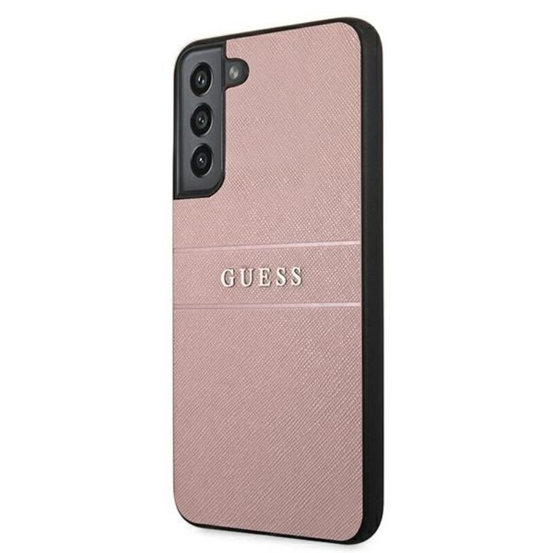 Husa  Guess PU Leather Saffiano pentru Samsung Galaxy S22+ Pink thumb