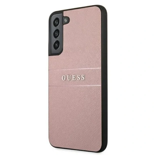 Husa  Guess PU Leather Saffiano pentru Samsung Galaxy S22+ Pink