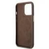 Husa Guess PU 4G MagSafe pentru iPhone 14 Plus Brown