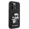 Husa Cover Karl Lagerfeld PU Saffiano Karl and Choupette NFT pentru iPhone 14 Pro Max Black
