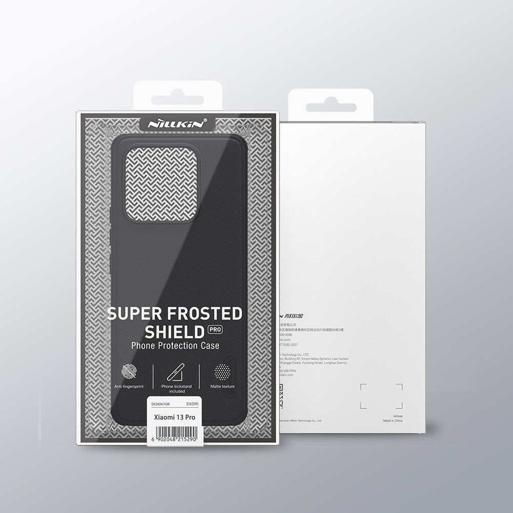 Husa Cover Nillkin Super Frosted pentru Xiaomi 13 Pro Black thumb