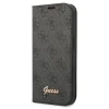 Husa  Book Guess PC/TPU 4G Metal Camera Outline pentru iPhone 14 Plus Black