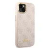 Husa Guess PC/TPU 4G Metal Camera Outline pentru iPhone 14 Plus Pink