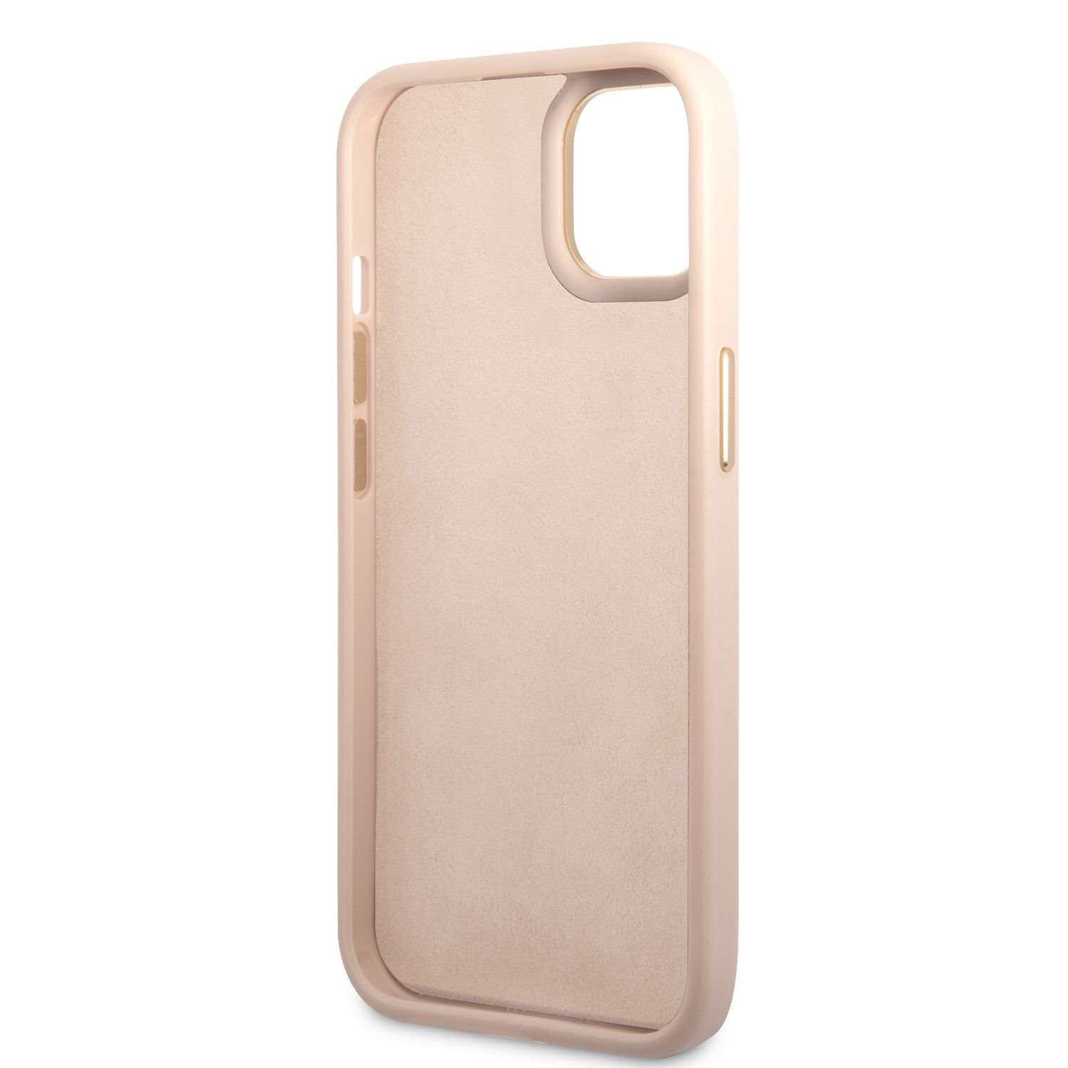 Husa Guess PC/TPU 4G Metal Camera Outline pentru iPhone 14 Plus Pink thumb