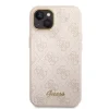 Husa Guess PC/TPU 4G Metal Camera Outline pentru iPhone 14 Pink