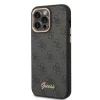 Husa Guess PC/TPU 4G Metal Camera Outline pentru iPhone 14 Pro Black
