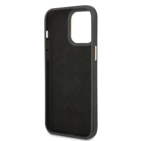 Husa Guess PC/TPU 4G Metal Camera Outline pentru iPhone 14 Pro Max Black