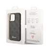 Husa Guess PC/TPU 4G Metal Camera Outline pentru iPhone 14 Pro Max Black