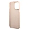 Husa Guess PC/TPU 4G Metal Camera Outline pentru iPhone 14 Pro Max Pink