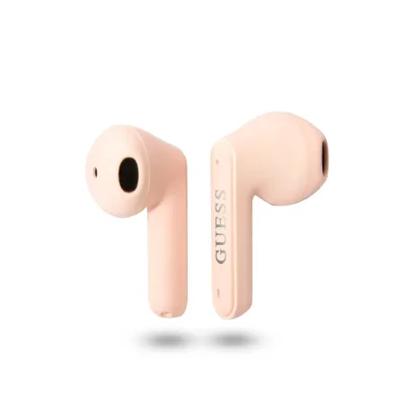 Casti Guess True Wireless Triangle Logo BT5.0 4H Stereo Earphones Pink